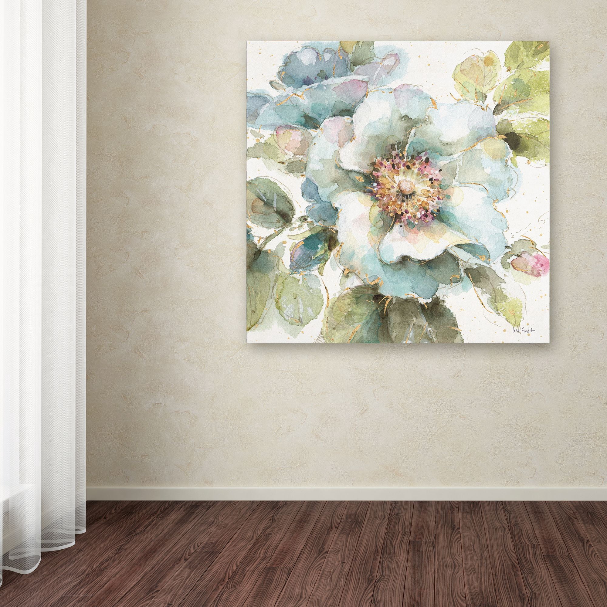 Trademark Fine Art 'Country Bloom VII' Canvas Art by Lisa Audit
