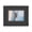 Black, variant on Attractive 8x10 Inch Curved Shaped Picture Frame With Rotating Back Stand Suitable For Horizontal Or Vertical Hanging
