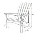 thumbnail image 6 of Shine Company Rockport Adirondack Chair - Lemon Yellow, 6 of 6
