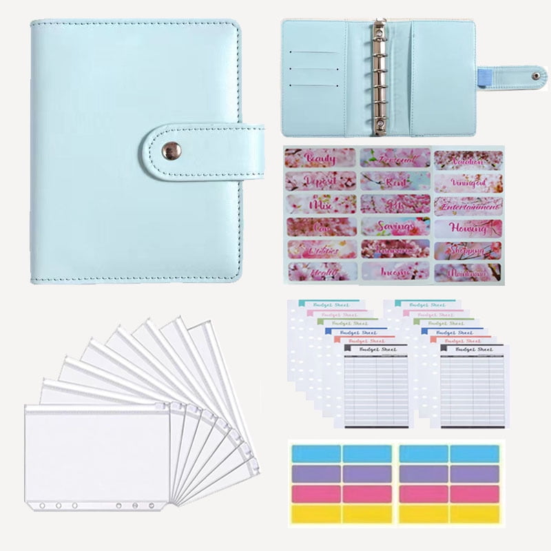 A7 Transparent Binder Notebook Business Portable Organizer Journal