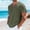Army Green #006, variant on Linen T Shirts for Men Lightweight Breathable Short Sleeve V Neck T-Shirts Vintage Loose Fit Summer Casual Beach Tee Tops, XL
