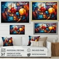 thumbnail image 4 of Designart "Rainbow Colored Cubist Forms I" Cubism Floater Framed Canvas Print, 4 of 7