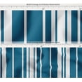 thumbnail image 4 of Soimoi Stripe Print Waterproof Fabric | Outdoor Material By 5 Yard | Tear-Resistant, UV Safe | Great for Bags, Rainwear, Covers & Curtains, Awning Cover Cloth - Blue, 4 of 7