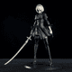 thumbnail image 3 of Figuras de anime NieR Automata 2B, figura de acción Yorha No.2, 28 cm, estatua GK de PVC, colección, adorno para coche de escritorio, juguetes, regalos, 3 of 5