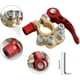 thumbnail image 4 of Conectores de terminales de batería de automóvil, 2 terminales de cable de batería de automóvil de desconexión rápida de liberación rápida, 4 vías Positivo Negativo, 4 of 5