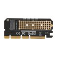 thumbnail image 1 of Adaptador NVME estable M.2 NVME Key M SSD a PCIe X16 Plug and Play PCIE NVME adaptador para computadora servidor, 1 of 12