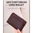 thumbnail image 4 of Anti-lost Passport Holder, Personalized Passport Card Holder for Travel Women Men Passport Wallet Rfid Blocking with Card Slots and Pen Holder, Black, 4 of 8