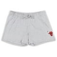 thumbnail image 3 of Women's Fanatics Red/Heather Gray Chicago Bulls Plus Size T-Shirt & Shorts Combo Set, 3 of 3