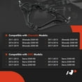 thumbnail image 2 of A-Premium 2 x Front Lower Control Arms, with Ball Joint and Bushing, Compatible with Chevrolet Silverado 3500 HD & GMC Sierra 2500 HD, 2011-2019, 2 of 5