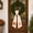 Fall-M, variant on Wreath Sash for Front Door, Soft Polyester Decorative Ribbon, Solid Color Wreath Ribbon Bow for Yard Porch Garland Xmas Home Decor