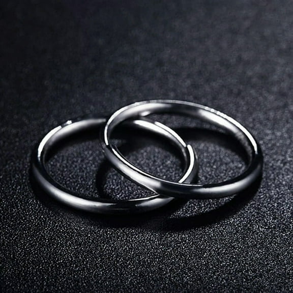 K-KED Pure Platinum 950 Earrings Women's Gift Pt950 Hoop Earrings Small Circle 10mmD