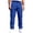 DC55- Royal Blue, variant on Domzle Men's Relaxed Fit Cargo Pants Straight Leg Casual Work Sweatpants with Pockets for Hiking Fishing Construction Red L