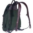 thumbnail image 2 of Hubertus Classic German Premium M Backpack - Green, Superior 100% Organic Loden Wool, 15.5” X 12.5” X 6”, 2 of 7