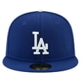 thumbnail image 2 of Men's New Era Royal Los Angeles Dodgers 2025 Champions Samurai Side Patch 59FIFTY Fitted Hat, 2 of 4
