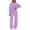 50# Light Purple, variant on Women Sweatsuits 2 Piece Set Baggy Sweatshirts Casual Sweatpants Running Outdoor Lightweight Matching Outfits Camel,L