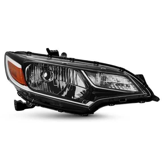 AKKON - Fit 2018 2019 2020 Honda Fit OE Style Halogen Type Headlight Headlamp Assembly Direct Replacement Passenger Right Side Black Easy Installation