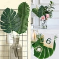 thumbnail image 3 of 96 Pcs Artificial Tropical Jungle Leaves Party Decor Palm Leaves Monstera Leaves Safari Leaves Luau Party Decorations, 3 of 5