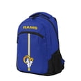 thumbnail image 5 of Forever Collectibles Mens Rams Action Stripe Everyday Backpack, Blue, Medium (23 in. - 25 in.), 5 of 5