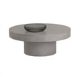 thumbnail image 6 of Sunpan Brando 36" Round Modern Concrete Coffee Table in Gray, 6 of 7