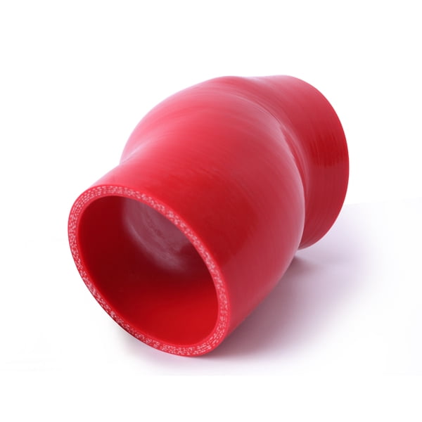 Mishimoto MMHOSE-SUB-ITBRD Silicone Throttle Body Hose Compatible With Subaru WRX 2008-2014 Red