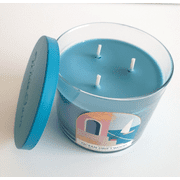 Bath & Body Works, White Barn 3-Wick Candle with Natural Essential Oils - 14.5 oz - Ocean Driftwood