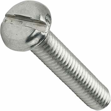 

M8-1.25 x 70mm Machine Screws / Slotted / Pan Head / 18-8 Stainless Steel (Quantity: 50 pcs)