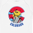 thumbnail image 4 of Inktastic Colorado Mountain Scene with Clouds and Moon Boys or Girls Baby Bodysuit, 4 of 5