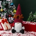 thumbnail image 1 of 1 Uds. Decoraciones navideñas, muñeco decorativo nórdico, decoraciones navideñas, muñeco anciano sin rostro, escaparate (estilo 3), 1 of 4