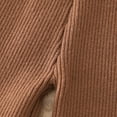 thumbnail image 5 of breaise Toddler Baby Girl 2 Piece Set Fall/Winter Girls Outfits Knitted Ruffer Sweater Flared Pants Two-piece Sets, 5 of 7