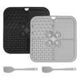 thumbnail image 1 of 2PCS Cat Licking Mat, 20 X 20 cm, Lick Mat, Dog Lick Mat with Suction Cups Feeding Mat for Butter, 1 of 5