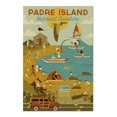 thumbnail image 2 of Padre Island National Seashore, Texas, Geometric (19x27 inches, Premium 500 Piece Jigsaw Puzzle for Adults and Family, Made in USA), 2 of 4