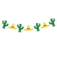 thumbnail image 4 of LABSERRON 2Sets Cactus Theme Banner Non-Woven Fabric Multi-Colored 11.8*5.5In Mexican Party Decorations, 4 of 8