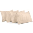 thumbnail image 1 of Fundas de almohada Utopia Bedding Queen Pack 4, microfibra suave, 1 of 7
