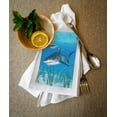 thumbnail image 2 of Tiger Shark (100% Cotton Tea Towel, Decorative Hand Towel, Kitchen and Home), 2 of 3