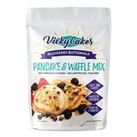 Vicky Cakes Blueberry Vegan-Friendly Dairy-Free Pancake and Waffle Mix