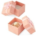 thumbnail image 5 of 48 Pack Jewelry Gift Boxes with Lids and Bows for Rings, Earrings, Gifts (6 Colors, 1.5 In), 5 of 10