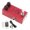 Red_Free Size, variant on Kchsji Metal Guitar Effects Pedal Distortion Overload Reverb Choir Sound Effects for Electric Acoustic Bass Guitar Music Studio Performance Recording Live Concert Accessories Musicians