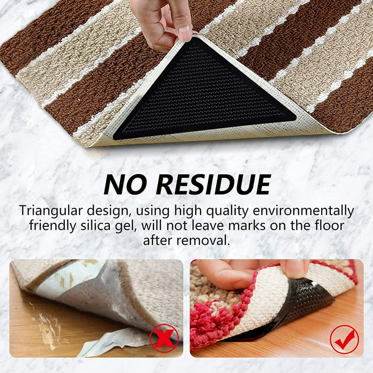 Anti Skid Rug Pad Gripper Reusable Rug Pads Carpet Patch for Any