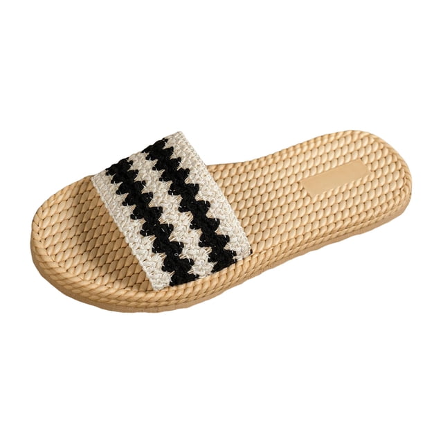 DXOUPM Sandales pour Femmes Sandales Plates Décontractées Pantoufles Polyvalentes pour Plage Habillée Randonnée Vacances Voyage