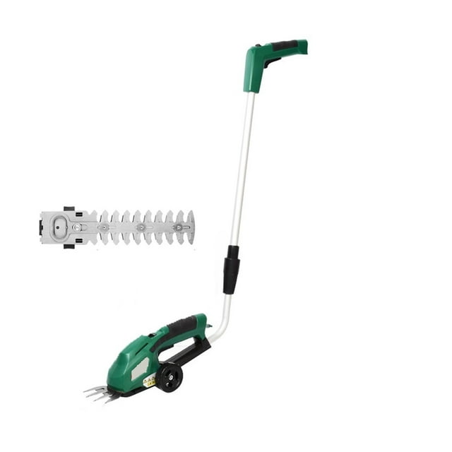 2 In 1 7.2V Electric Grass Hedge Trimmer Battery Rechargeable Shear Hedger Motor Garden Cordless Power Tools ,Easy to Use
