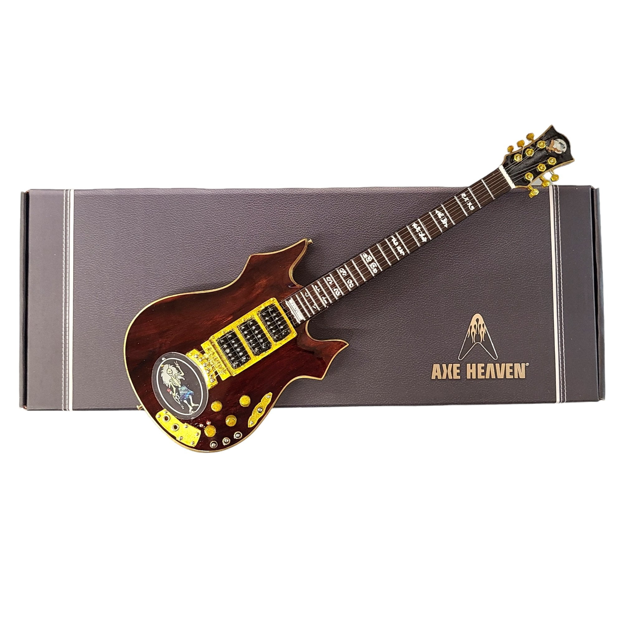 Grateful Dead Jerry Garcia : Tiger Miniature Guitar Replica UK Seller 