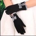 thumbnail image 5 of Womens Gloves Winter Touch Screen Texting Gloves for Women Fleece Lined Thick Warm Gloves, 5 of 7