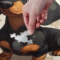 thumbnail image 4 of WOBOGO Dachshund Pattern Puzzle Challenge 500 Piece Jigsaw Suitable for Game Night Finished Size 20.5 x 14.9in, 4 of 9