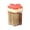Orange, variant on 5 in 1 Spice Containers,Multi-Spice Dispenser,Portable Travel Seasoning Condiment Containers,Salt Pepper Spice Shaker with Lid Clear Container Jars(Sky Blue)