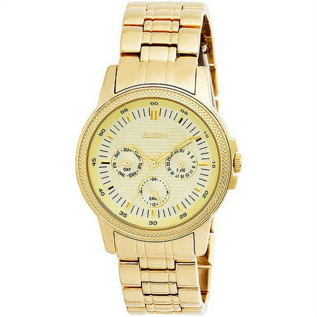 Elgin Men's Multi-Function Watch with Day-Date Calendar