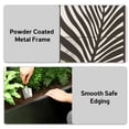 thumbnail image 5 of Outsunny Metal Planter Box with Trellis, Raised Garden Bed with Privacy Screen for Climbing Plants, Leaf Cut-Out Privacy Planter, 5 of 9