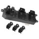 thumbnail image 3 of TKSE Interruptor De Ventana Eléctrica, 4 Piezas Interruptor De Ventana Eléctrica 84820‑06100 Reemplazo Para RAV4 Con Volante A La Izquierda 2006-2012, 3 of 5