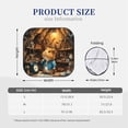 thumbnail image 3 of Bingfone Scientist Guinea Pig Windshield Sun Shade 2-Piece Foldable Car Front Window Sunshade for Most Sedans SUV Truck - Medium, 3 of 7