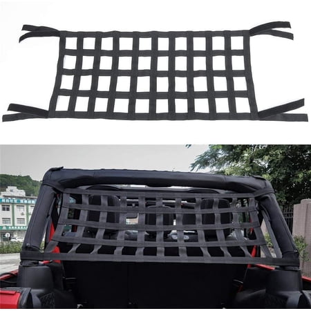 Durable Car Window Cargo Net for Wrangler 1997-2022 Bahrain