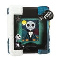 thumbnail image 5 of Nightmare Before Christmas Night Stroll Silk Touch Sherpa Blanket, 5 of 7